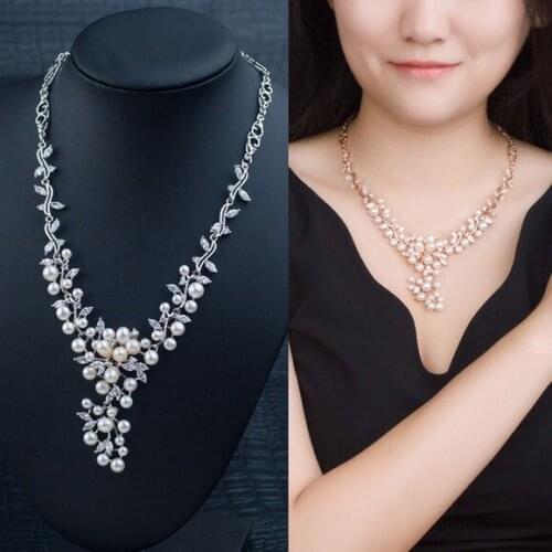 Fashion Rice Pearl Choker For Wedding Bridal Pearl Necklace 100% Natural Freshwater Pearl Necklace Women Pearl Jewelry Gifts