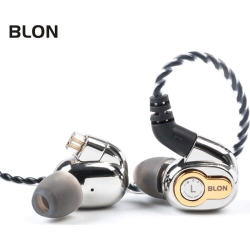 BLON BL-05 BL05 BL-03 BL03 10mm 2nd Generation Carbon Nanotube CNT Diaphragm In Ear Earphone HIFI DJ Sport Earbuds