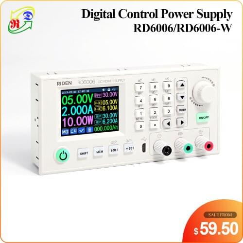 RD RD6006 RD6006W USB WiFi DC - DC Voltage current Step-down Power Supply module buck adjustable converter multimeter 60V 6A