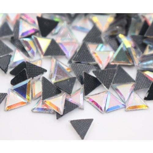 200pcs 6x6mm ab Crystal Hotfix Rhinestones Flatback Stones And Crystals Strass Rhinestone Crafts Iron on Rhinestones For Clothes