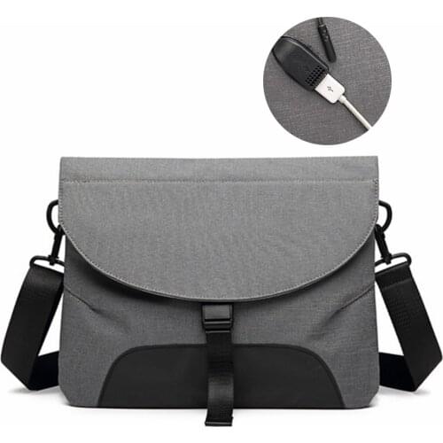 Light Canvas Mens Bag Handbag Brand shoulder crossbody bag for Ipad Waterproof Travel Messenger Bag New Shoulder bag