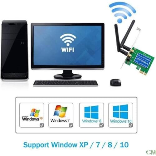 TP-Link TL-WN881ND 300Mbps Wireless PCI Express Card, WiFi PCIe Network Adapter