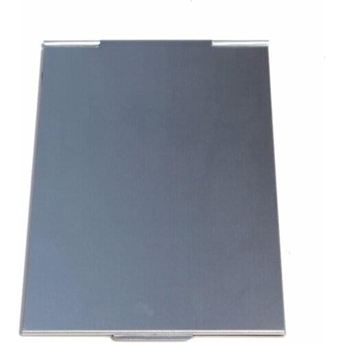 Ultra-thin Makeup Mirror Vanity Mirror Cosmetic Make Up Pocket Silver Rectangle Foldable Compact Makeup Folding Mirrors