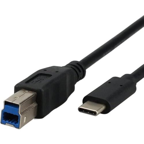 USB 3.1 Type C to 3.0 B BM Cable Data Transmission Connector 10Gbp/s for Phone Macbook Laptop Printer Hard Disk Scanner
