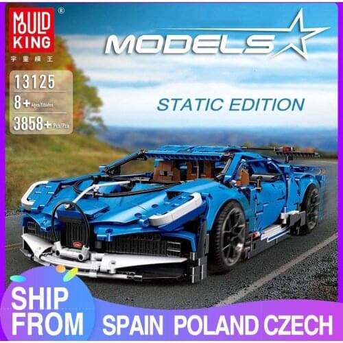 MOULD KING MOC High-Tech Sport Super Speed Racing Car Model Building Blocks Bricks Kids Educational Toys Christmas Gifts