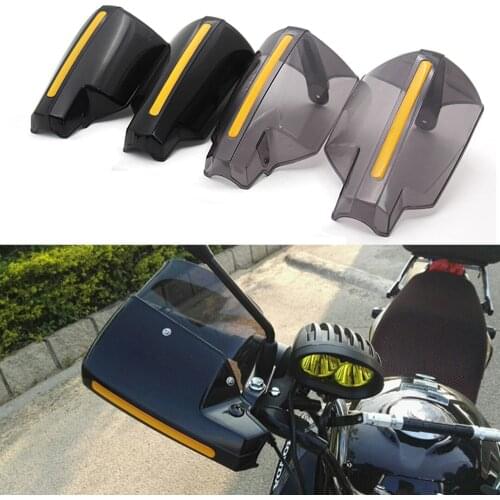 1 Pair Motorcycle Handlebar Handguards Windproof Motocross Scooter Handle Protector Shield Protection Gear Motorbike Hand Guard