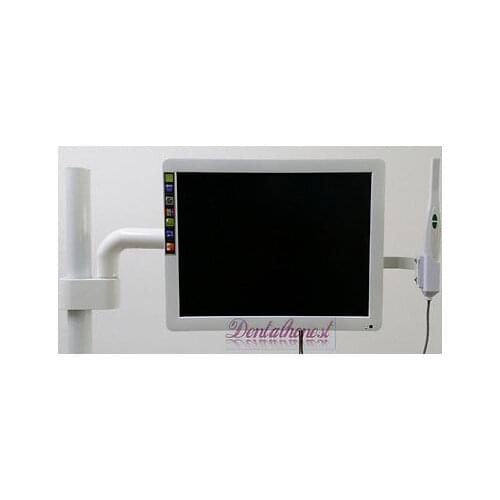 Dental 6-LED Intraoral Camera with 15" LCD Monitor and Dental Mount Holder
