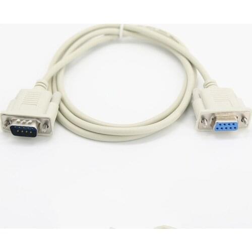1.5M Serial RS232 9-Pin Male to Female DB9 9-Pin Converter Extension Transfer Data Cable for Computer Switches Console Line