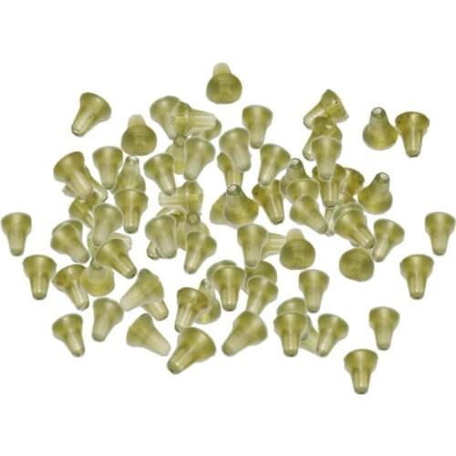 100Pcs Fishing Hook Stopper Bait Stop Beads Bait Stopper Outdoor Fishing Rig Stopper Tackle Accessories