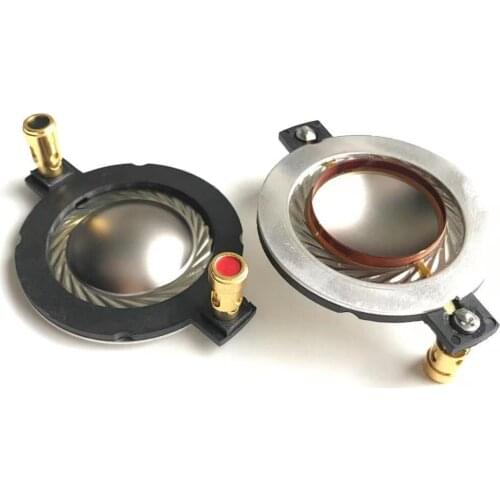2pcs 34.4mm 34.5mm speaker part voice coil speaker replacement components Tweeter Speaker Dome diaphragm Replace Voice coil