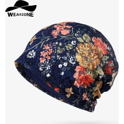 2017 Autumn Turban Hats for Women Beanies Muffler Scarf Dual-Use Cap For Men Fashion Casual Soft Print Unisex Bonnets