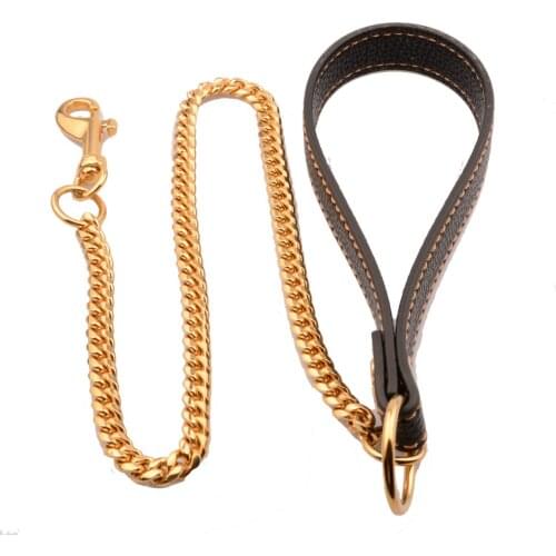 Stainless Steel Pet Dog Chain Choke Collar Pets Training Slip Collars Choker For Medium Large Dogs Pitbull Pug Bulldog