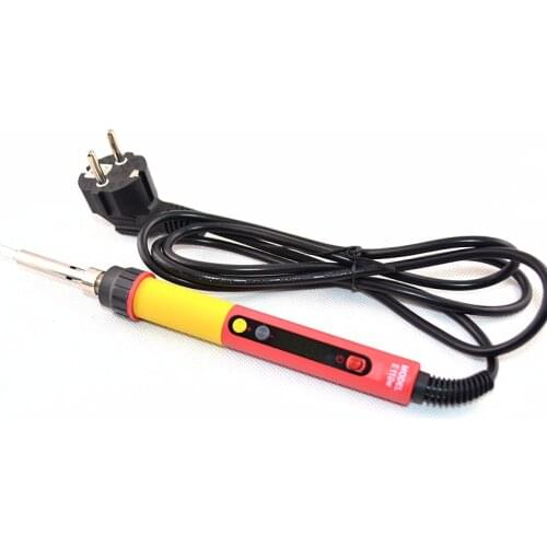 CXG E110W Electric Soldering Iron EU Digital LCD Adjustable NC thermostat Electric Soldering Iron Handle Kit Set Welding Repair