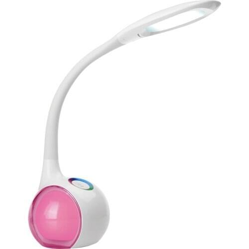 34 leds Touch Switch LED Flexible Desk Table Lamp 3-level adjusted Unique and Creative table Lamps led desk lights brightness