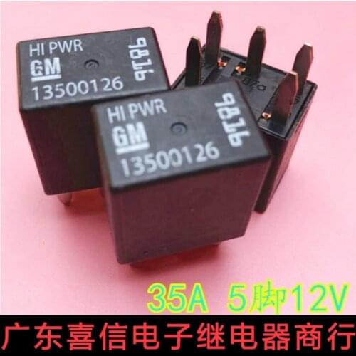 GM Relay 13500126 >PA66-GF30< 12V 9816