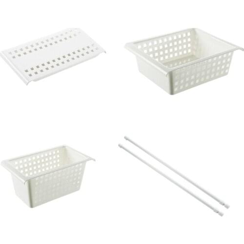 Kitchen Storage Rack Desktop Telescopic Push-Pull Type Storage Organizer Under Sink Organizer Seasoning Organizer Rack