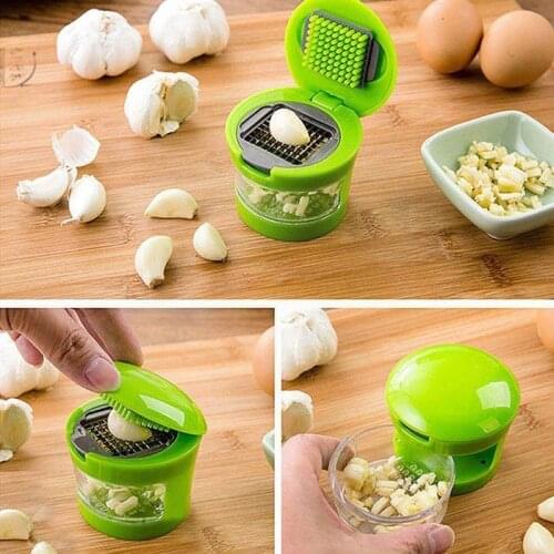 EZLIFE Steel Garlic Presser Tools Kitchen Cooking Accessories Mill Garlic Tools Spice MS429 Presser B0T2