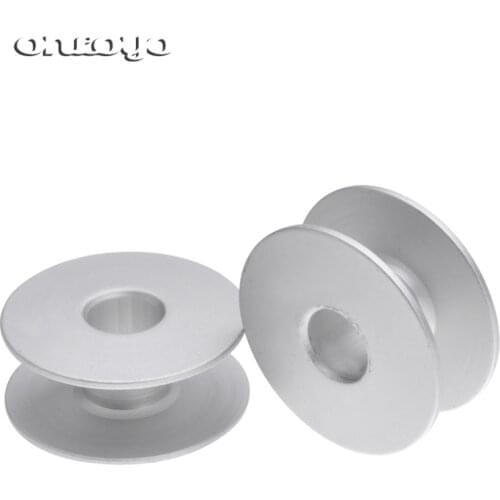 Industrial Sewing Machine Bobbin Lockstitch Sewing Machine Aluminum Bobbin Diamater 21mm Height 8.5mm