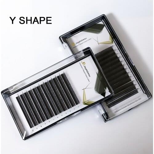 Beauty Y Shape Volume Eyelash Extension 8-15 Mixed Cilios YY False Eyelashes Individual Lashes Bulk Faux Mink Eyelash