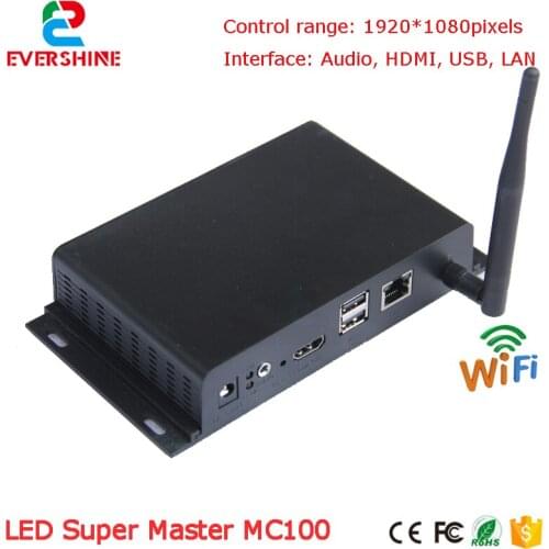 Led video control systerm linsn MC100 Standard Version LED Sender Box for Asyn/Sync LED Control System