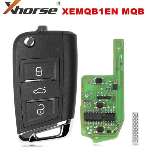 XHORSE XEMQB1EN Super Remote Key MQB Style 3 Buttons Built-in Super Chip English Version