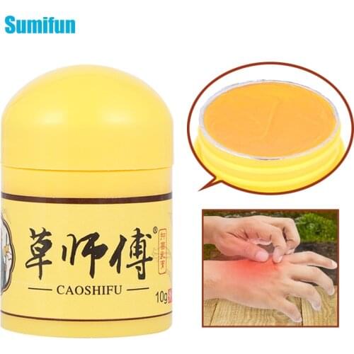 1pcs Psoriasis Dermatitis Eczematoid Ointment Natural Herbal Extracts Antipruritic Antibacterial Cream itching Skin Care P0213