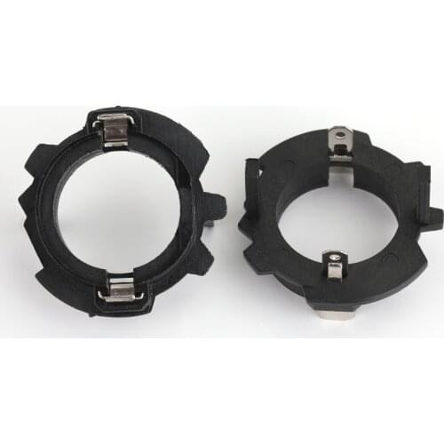 2pcs LED H7 Bulb Holder Adapter LED Headlight Headlamp H1 Base Adapter for Volkswagen Golf 5 Jetta Sagitar