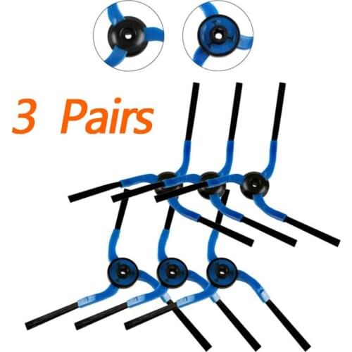 3pairs Side Brushes For Samsung Navibot Robot VC-RM84V SR8845 Vacuum Cleaner Tools Household Sweeper Cleaning Tool Replacement