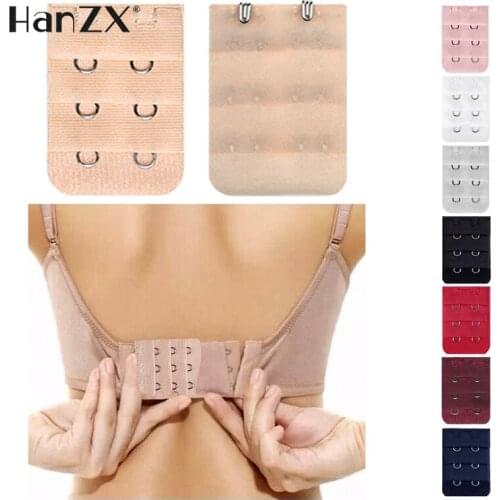 3.8cm Bra Extenders Strap Extension 3 Rows 2 Hooks Women Intimates Lengthened Bra Hook Extenders Intimates Womens Accessoires