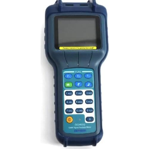 Deviser DS2400Q Signal Level Meter CATV QAM Analyzer Supports QAM Constellation and Analog Signals for CATV Networks