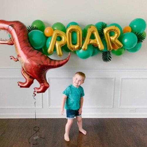 Dinosaur Party Supplies Birhday World Dinosaur Balloons Paper Garland for Kids Boy Birthday Party Decoration Jungle Party Decor