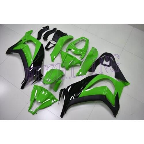 Full Body Kits ZX10r 2013 Fairing Kits for Kawasaki ZX10r 2012 Green Black Bodywork for Kawasaki ZX10r 2011 - 2015