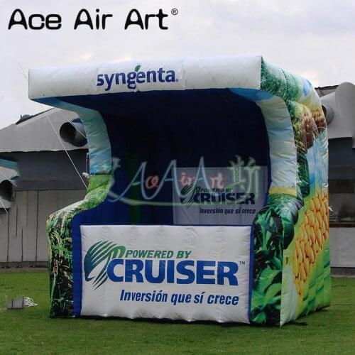 Beautful inflatable stand Shell Scheme,trade show booth,foods shop,saling booth/refreshment stall for lawn party