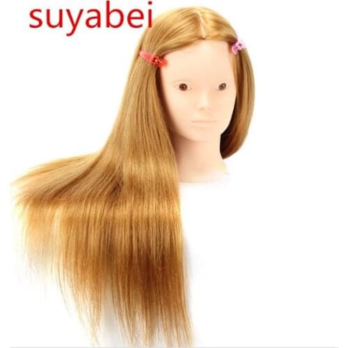 60cm hair 95% natural hair mannequin head length wig mannequin head styling mannequin head mannequin