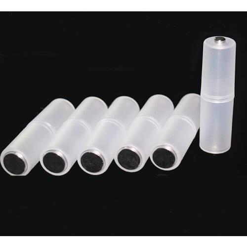 MasterFire 20pcs/lot AAA to AA Size Cell Battery Box Converter Adapter Batteries Holder Durable Case Cover Switcher