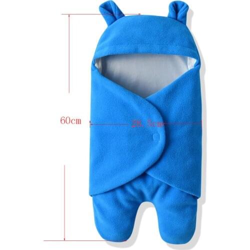 Super soft autumn and winter style plush blanket for infants and infants cartoon fleece blanket for newborns