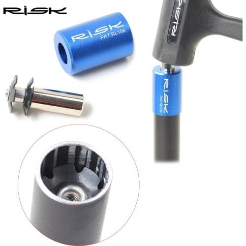 RISK MTB Road Bike Fork Headset Installing star Nut Mounting Sleeve Tools Installation Tool for Mountain Road Bicycle Parts