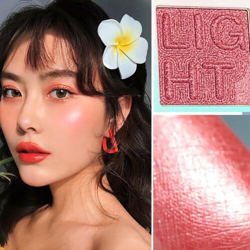 XIXI 4 Color High Gloss Shading Powder Hihgtlighter Shimmer Eyeshadow Bronzer Long Lasting Combination Cosmetic Eye Makeup TSLM2