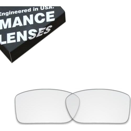 ToughAsNails Resist Seawater Corrosion Replacement Lenses for Oakley Double Edge Sunglasses Clear