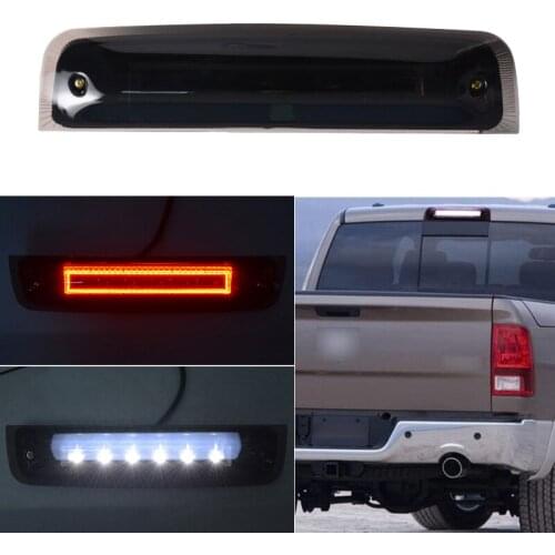 For Dodge Ram 1500 2009-2018 Third Brake Light 12V Car Rear Stop Light Ram 2500 2010-2018 Rear Additional High Mount Stop Lamps