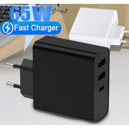 Travel Wall Charging Charger Mobile Phone EU US Pulg Quick Charge QC3.0 Power Adapter For iPhone 12 Pro Max Xiaomi 10 Huawei P40