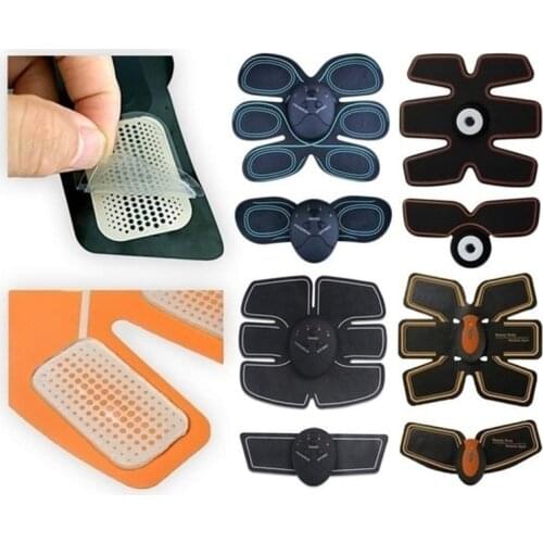 2/6/12/18Pcs Replacement Gel Pads For EMS Trainer Weight Loss Abdominal Muscle Stimulator Exerciser Replacement Massage Gel