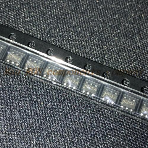 50PCS/LOT 8205 8205A CEG8205A FS8205A SOT23-6 lithium battery protection IC New spot Quality Assurance