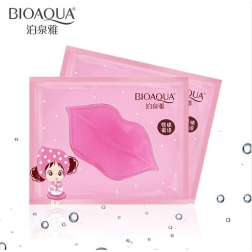6 Pcs Sexy Collagen Crystal Lip Care Mask Anti-Ageing Membrane Moisture Hydrating Repair Remove Lines Gel Lip Mask
