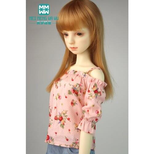 BJD Doll clothes Accessories 58-60CM 1/3 SD DD Toys Ball Jointed Doll Fashion camisole, denim shorts Girls gift