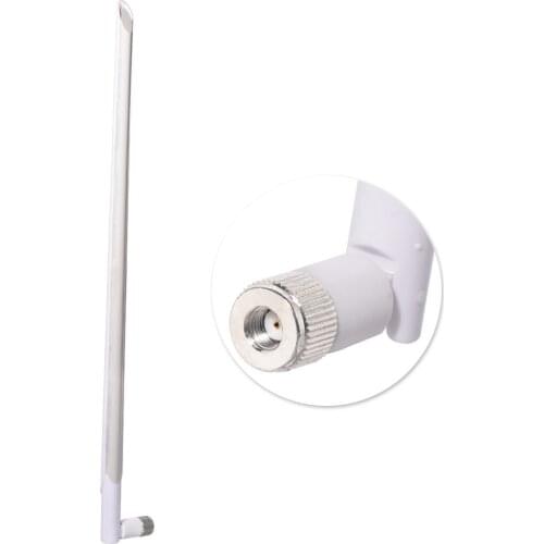 Superbat 11DBi 1990-2170Mhz UMTS 3G Antenna 2100MHz Omni Rubber Aerial Signal Booster White RP-SMA Plug for 3G USB Modems Router