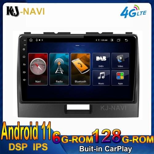 9" Android 11.0 NO DVD Car Player Radio Multimedia Video GPS Navigation For SUZUKI WAGON R 2010-2018 Octa-Core DSP