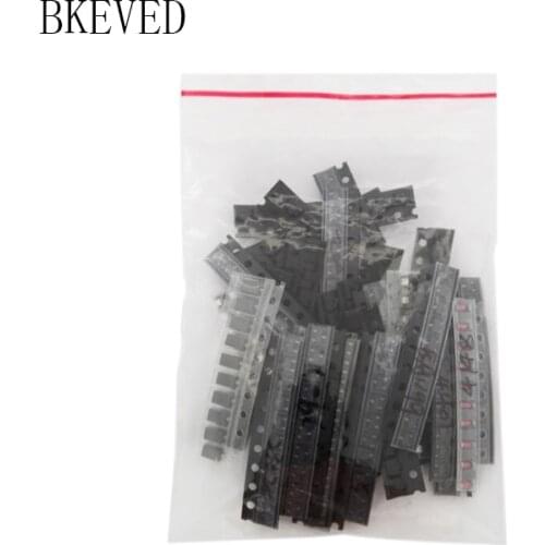 Free Shipping 35 values*10pcs= 350 pcs/lot SMD SMT Transistor and Diode Assortment Kit