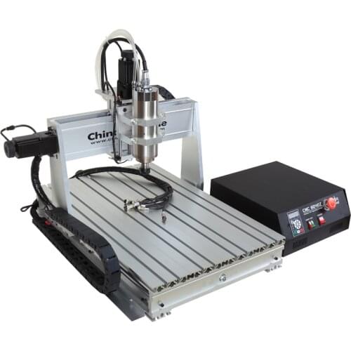 CNC 6040z 2.2KW 4 assi Router Metal milling Engraver Machine USB Wood Cutter Aluminum DIY Carving Stable Independent Drive