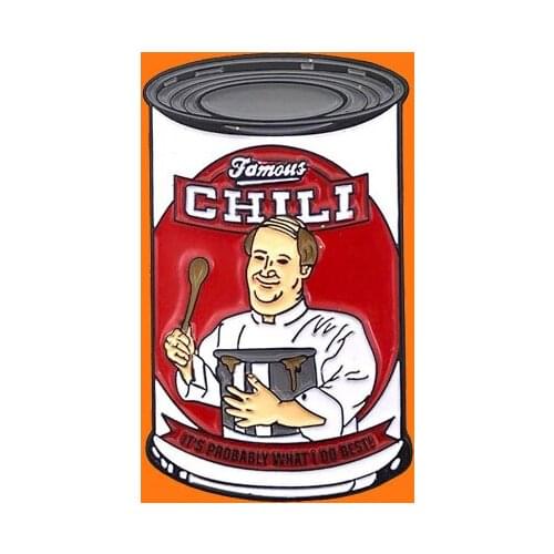 Office TV Personality Enamel Pins Cute Metal Cartoon Brooch Backpack Hat Bag Collar Lapel Badges Men Women Fashion Jewelry Gifts